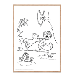 Mal med Jungledyret Hugo og Rita rv