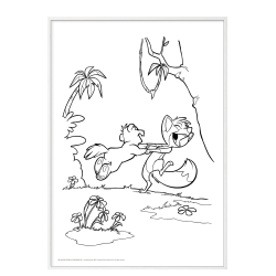 Mal med Jungledyret Hugo og Rita rv