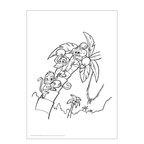 Mal med Jungledyret Hugo p palme