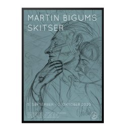 af Man and woman, dark. Bigums skitser i Skitsehandlen