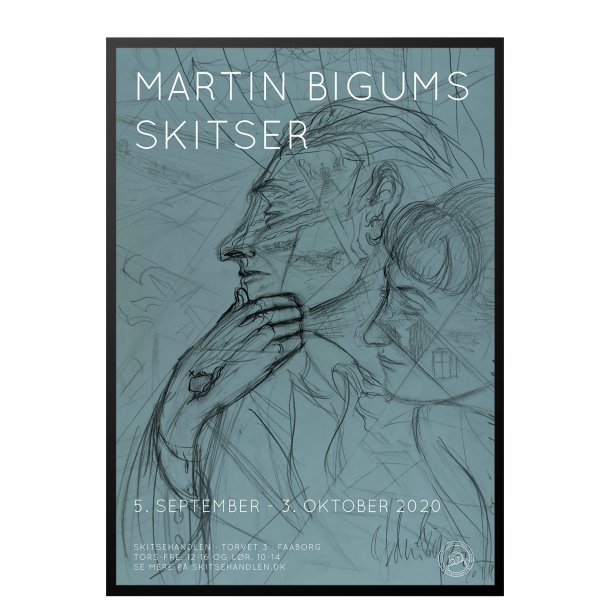 Mand og kvinde, mrk. Bigums skitser i Skitsehandlen