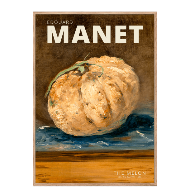 Edouard Manet. Melon plakat