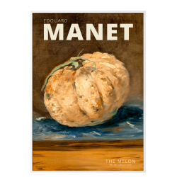 Edouard Manet. Melon plakat
