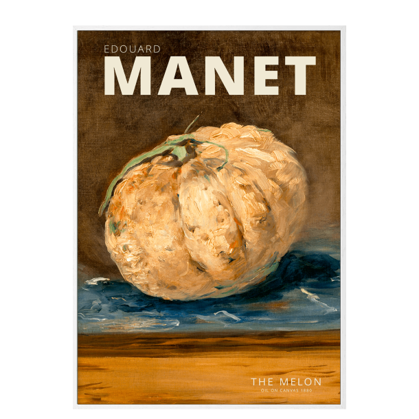 Edouard Manet. Melon plakat