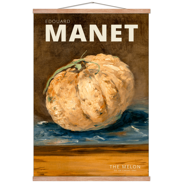 Edouard Manet. Melon plakat