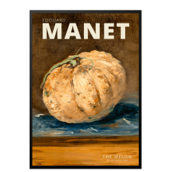 Edouard Manet. Melon plakat