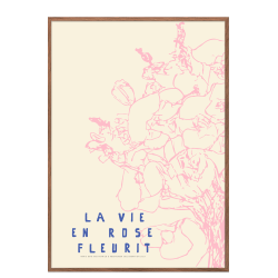 La vie en rose fleurit.