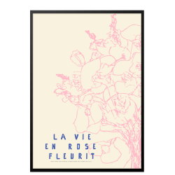 La vie en rose fleurit.