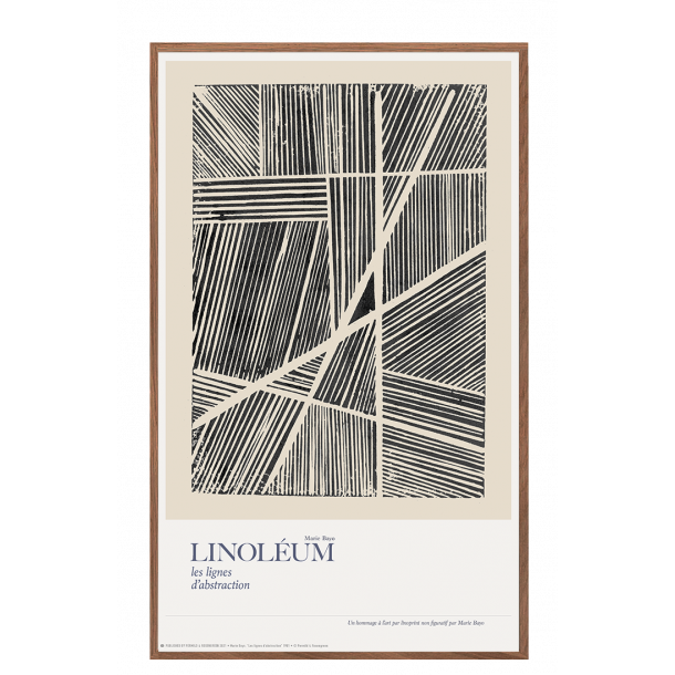 Linolum, les lignes d'abstraction