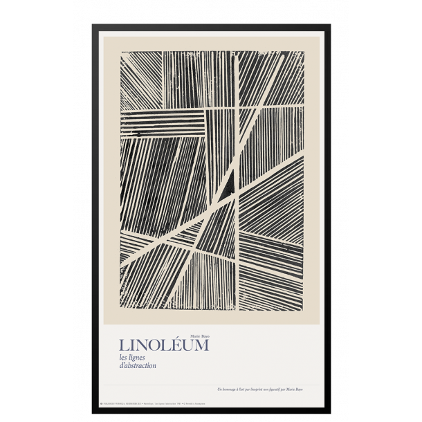 Linolum, les lignes d'abstraction