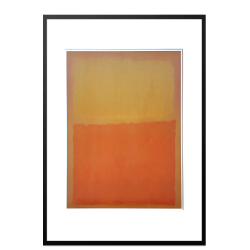 Mark Rothko . Orange und Gelb. inkl. Passepartout