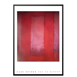 Mark Rothko . Rot auf Kastanienbraun 1959