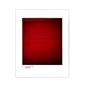 Mark Rothko . Ohne Titel 1961 (rot) 