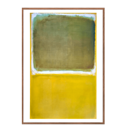 Mark Rothko. Green and yellow on yellow 1954