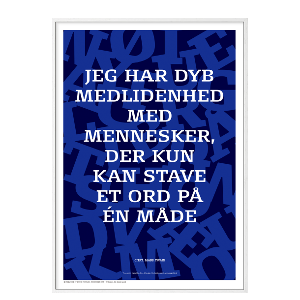 Sndergaard, Citat Mark Twain #1