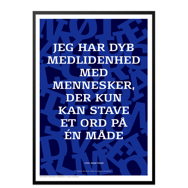 Sndergaard, Citat Mark Twain #1