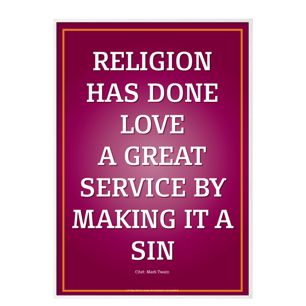 Sndergaard, Citat Mark Twain #2