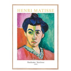 Henri Matisse - Madame Matisse. Den grnne linje