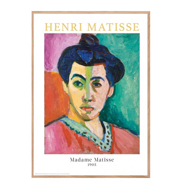 Henri Matisse - Madame Matisse. Den grnne linje