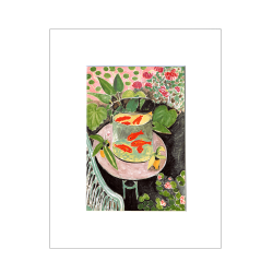 Matisse. Goldfish med passepartout