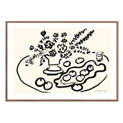 Matisse poster. The opaline vase (1947)