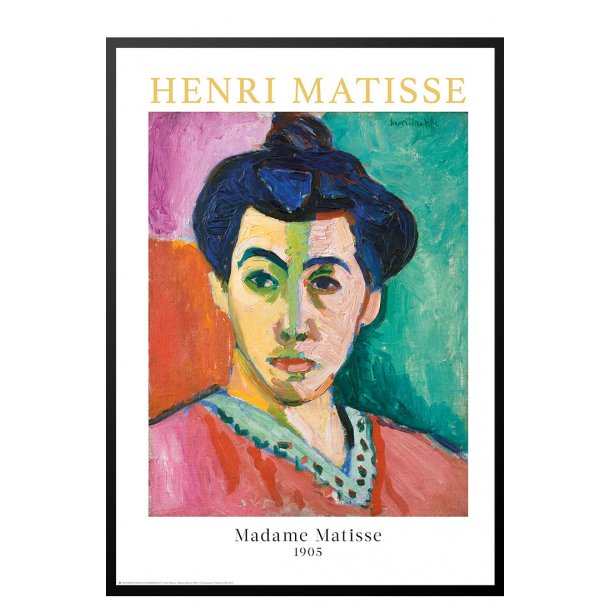 Henri Matisse - Madame Matisse. Den grnne linje