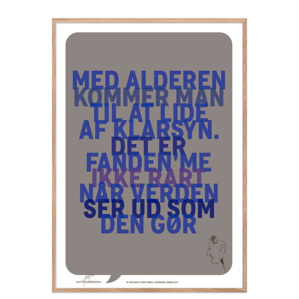 Friis-Mikkelsen, Med alderen kommer...