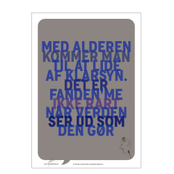 Friis-Mikkelsen, Med alderen kommer...