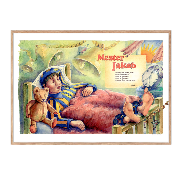 Mester Jakob, sangplakat