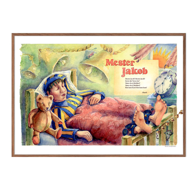 Mester Jakob, sangplakat