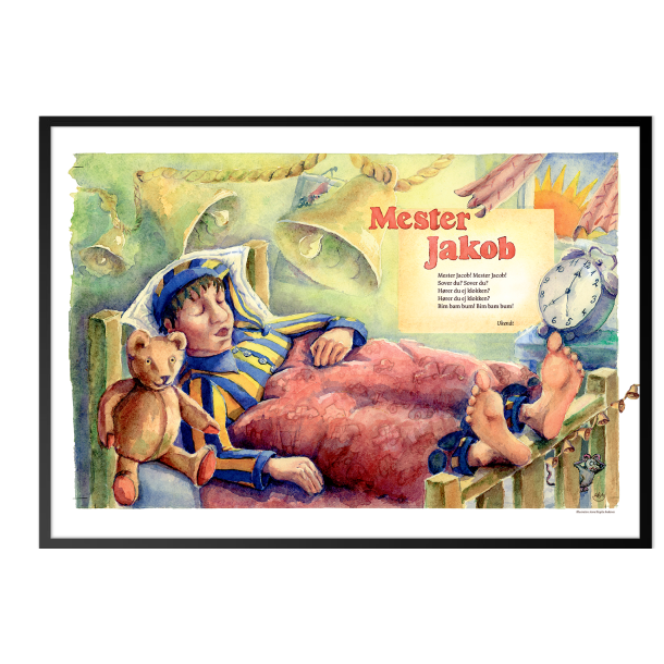 Mester Jakob, sangplakat