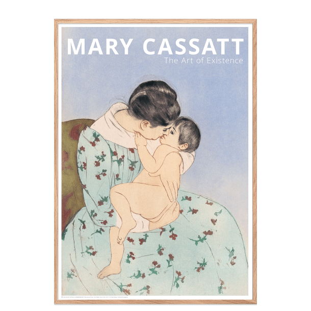 Mary Cassatt. Mothers kiss