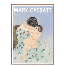 Mary Cassatt. Mothers kiss