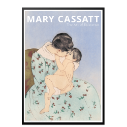 Mary Cassatt. Mothers kiss