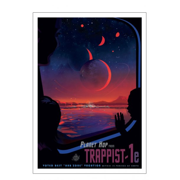 NASA, 14. Trappist - 1.