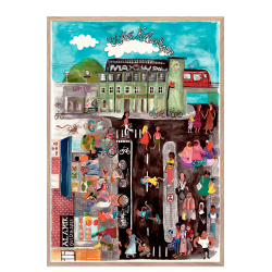 Nrrebro Station. Elsker Kbenhavn. Wraber