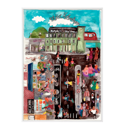 Nrrebro Station. Elsker Kbenhavn. Wraber