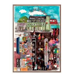 Nrrebro Station. Elsker Kbenhavn. Wraber