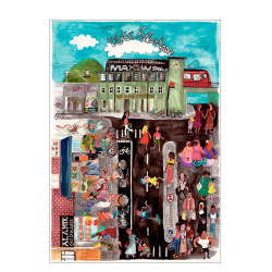 Nrrebro Station. Elsker Kbenhavn. Wraber