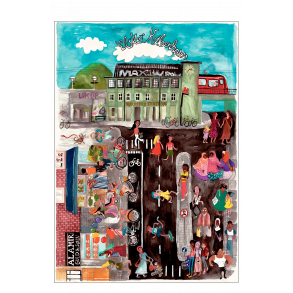 Bahnhof Nrrebro. Liebt Kopenhagen. Wraber