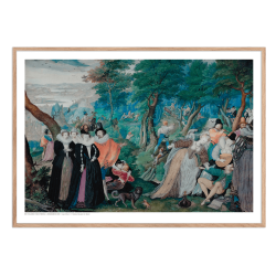 Oliver I, Selskab i det frie