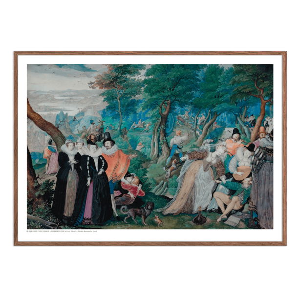 Oliver I, Selskab i det frie