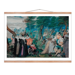 Oliver I, Selskab i det frie