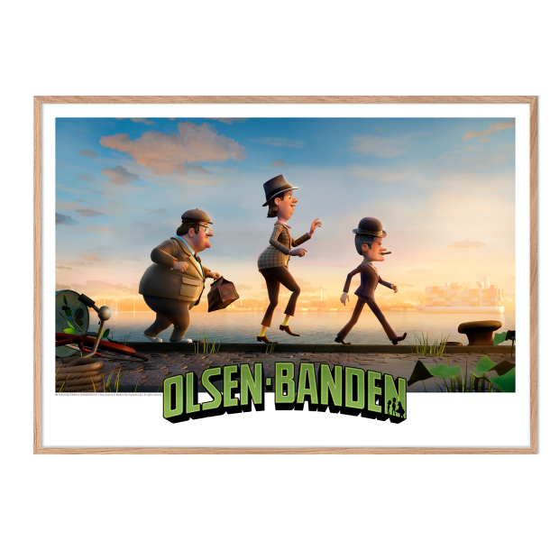 Olsen Banden p havnen.