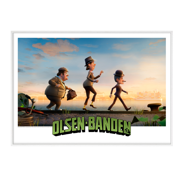 Olsen Banden p havnen.