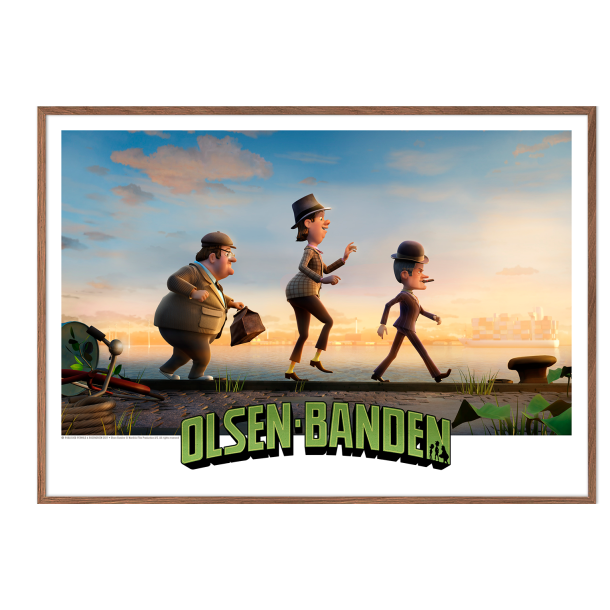 Olsen Banden p havnen.