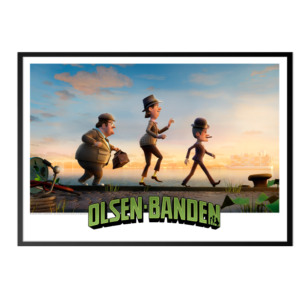 Olsen Banden p havnen.