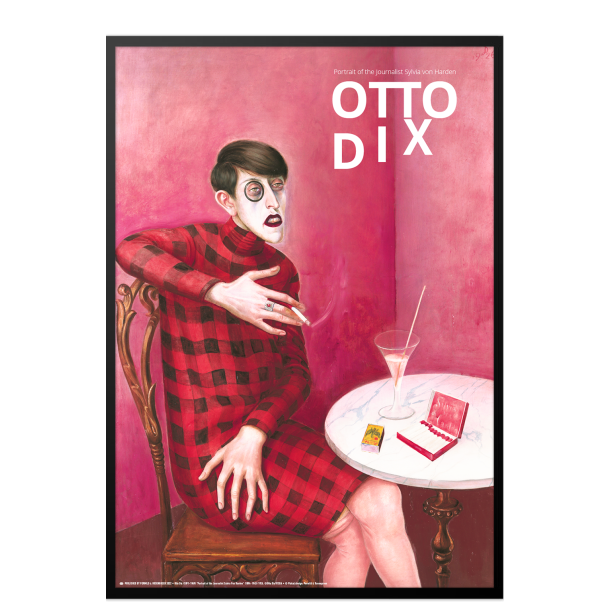 Otto Dix. portrt af journalisten Sylvia von Harden