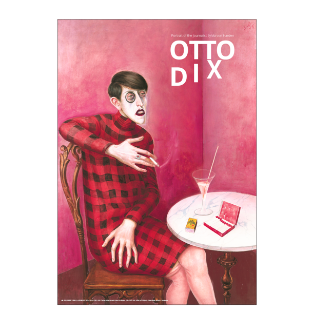 Otto Dix. portræt af journalisten Sylvia von Harden