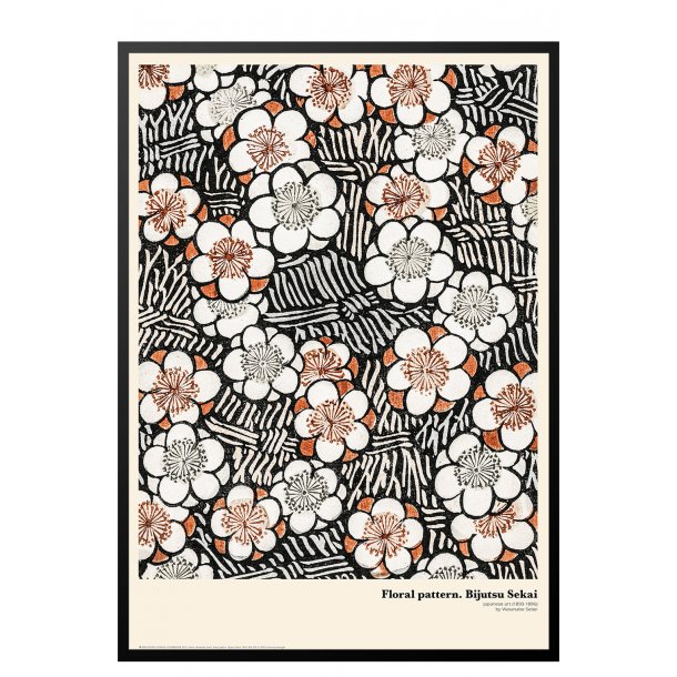 Floral pattern. Japansk trsnit 